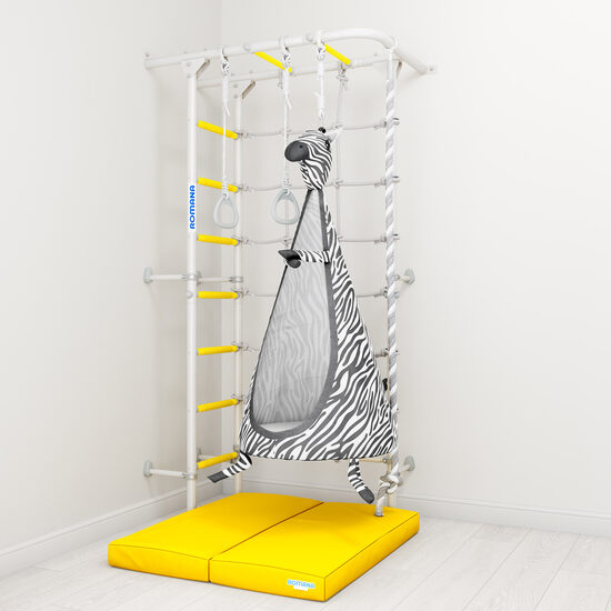 Komplekts: zviedru siena S4 + šūpoles kokons + sporta paklājs 1*1 m